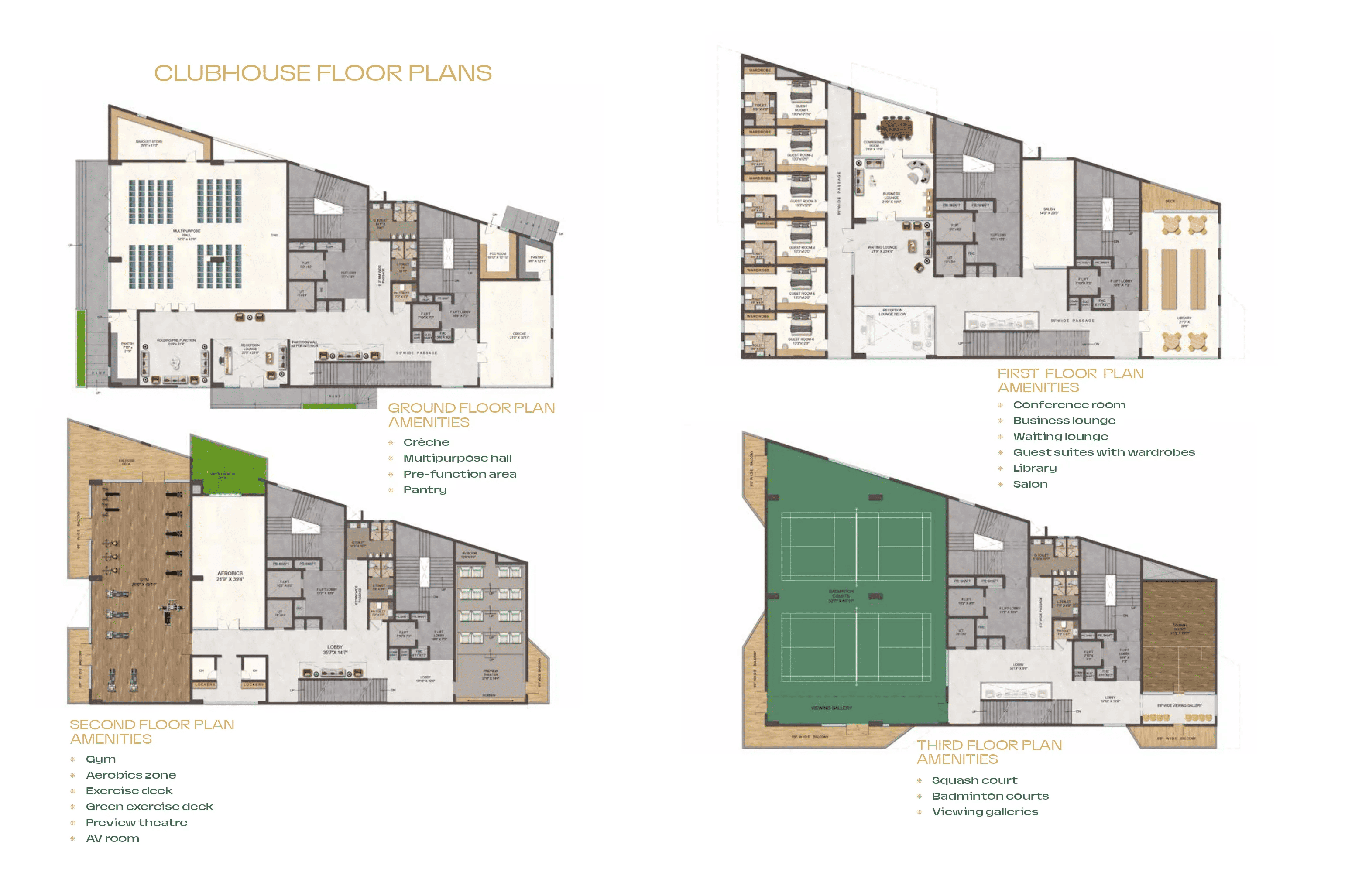 Clubhouse Floor Plan